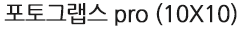 포토그랩스 pro (10X10)
