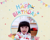 즐거운 생일~ 소중한 추억을 한 권에 담는 스쿨북 NEW 테마 "생일파티"